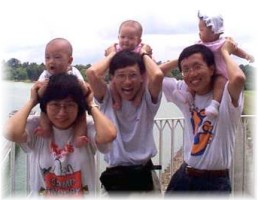 Alison and Wei Wei, Alvin and Robyn, Kok Sin and Hui Yi