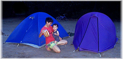 Near midnight on 31 Dec 1999 in Pulau Ubin