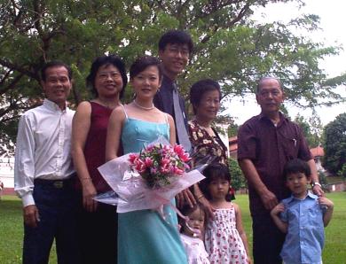 Happy newly married couple