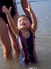 Robyn the water baby