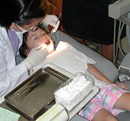 Thank you dentist for cleaning my teeth