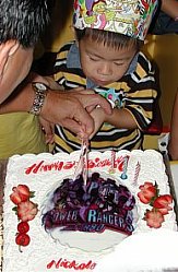 Nickolas celebrates birthday
