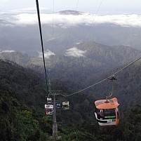 Cable car to the top of Genting