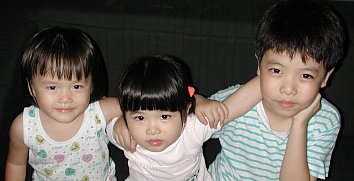 Good pals - Robyn, Lydia and Joshua