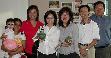Joanna, Josephine, Pauline, Alvin and Tony