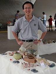 Alvin and his ceramic arts