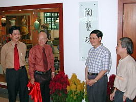 Opening of Kg Glam Ceramic Art Club's new pottery studio