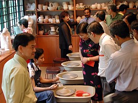 Pottery studio openhouse