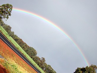 A full rainbow at Bunbury