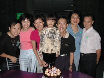 The Yongs at Scent'al to celebrate Robyn's birthday