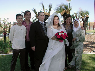 Celine and Gailan's wedding in Perth