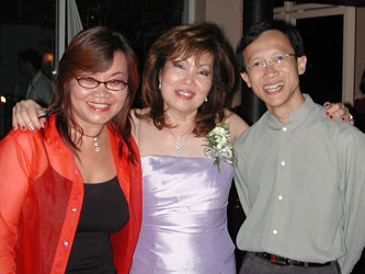 Joanna, Pauline and Alvin
