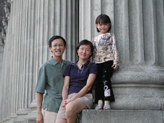 Robyn, Alvin & Jin at Old Supreme Court