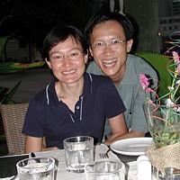 Jin and Alvin at the Old Parliament House