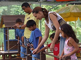 Fandi and Wendy and their 5 kids