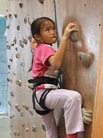 Robyn the best rock climber