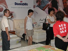 Shopping for bed