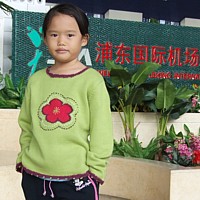 Robyn at Shanghai airport