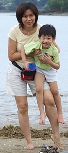 Soo Ping and son