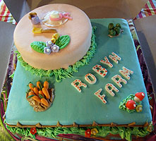 Handmade birthday cake by Esther