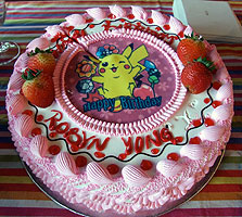 Pokemon birthday cake