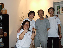 Theingi, Jin, Mr Chew and Alvin