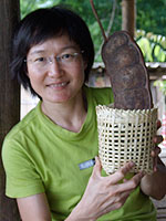 Bamboo basket by Jin