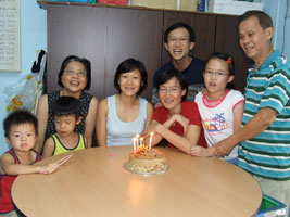 Birthday cake for Jin and Janet
