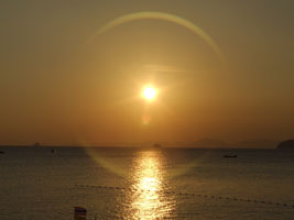 Sunset at Ao Nang