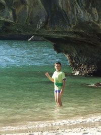 Robyn at Phra Nang Bay