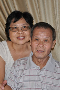 Grandparents: Susan and Kon Sang