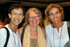 Alvin, Inger Stiven (Sweden) & Monika Fauth (Kenya)
