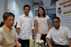 VI Ben, Hariz, Sylvia and VI Muhammad