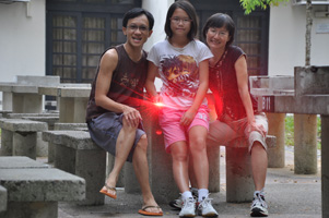 Alvin, Robyn and Jin at Downtown East