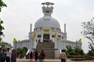 Shanti Stupa at Dhauli
