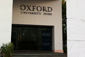 Our last stop of this long day was a visit to the showroom of the Oxford University Press India to check out its full array of dictionaries and atlases. We found good picks and purchased a small quantity of variety for each tribal school.