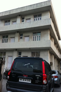 Mr Abhey's building at Green Park Extension.