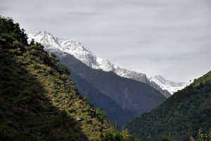 Peaks in Great Himalayan National Park.