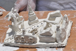 Ecosphere clay art #1