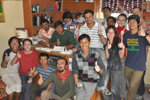 EcoSphere staff, volunteers, interns and us.