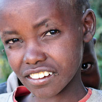Masai child