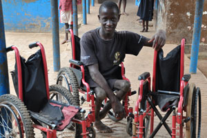 Wheelchairs were all worn out and unusable.