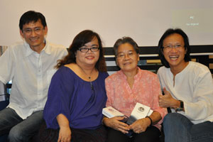 Joey, Theingi, Linda Pun and Alvin