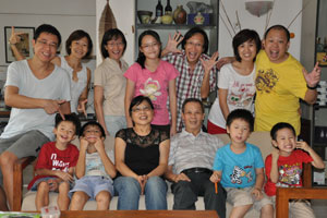 The Yongs at our home