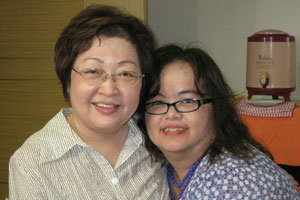 Monica Cheng and Theingi