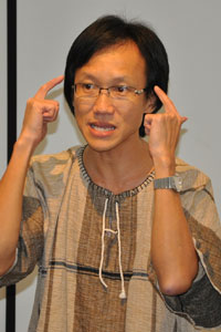 Alvin gave the opening lecture