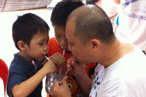 Melvin, Skye and Gaven
