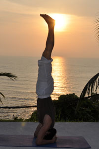 Sunrise yoga