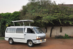 Our safari van