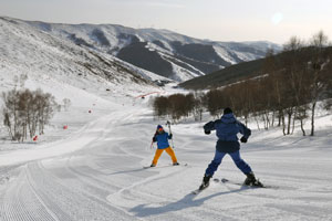 It felt like a private ski resort for us!
